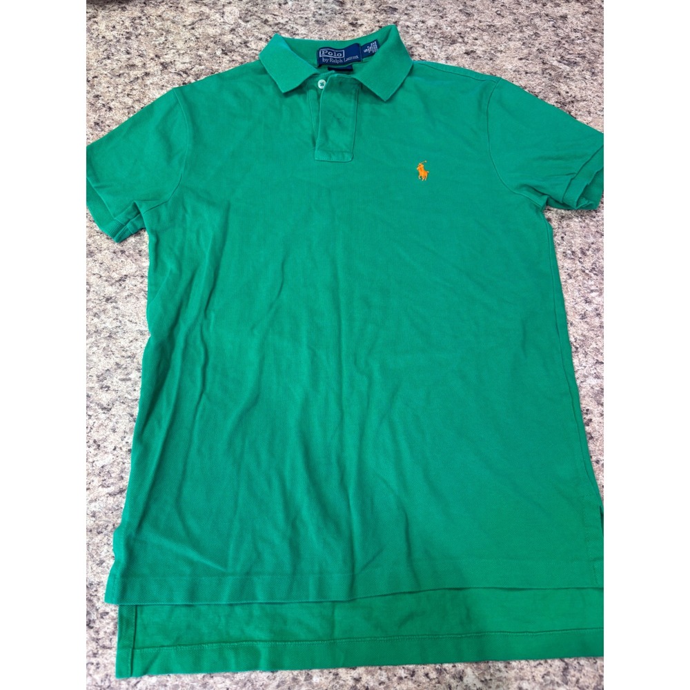 Polo Ralph Lauren Mens Polo Shirt Green Small